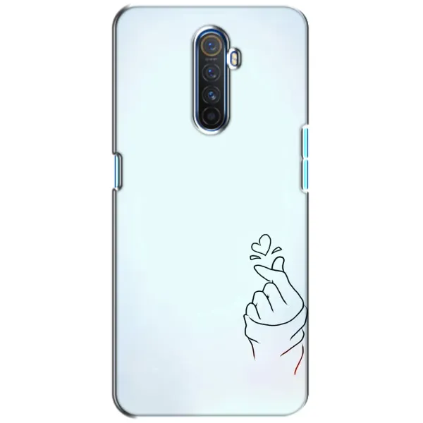 Чехол с рисунком «Сердце на голубом» для Realme X2 Pro