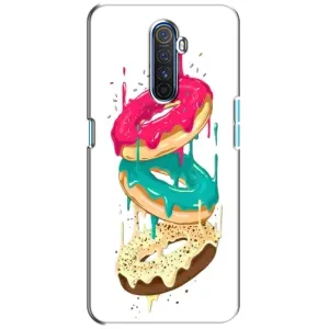 Чохол з зображенням смачної їжі для Realme X2 Pro (Соковиті пончики)