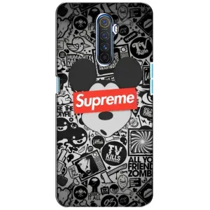 Чохол з Брендами одягу на Реалмі Х2 Про (Supreme Маус)