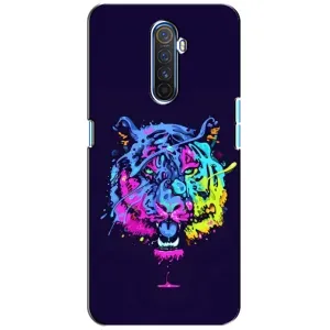 Силіконовий бампер з картинкою звірів для Realme X2 Pro (Тигр-Арт)