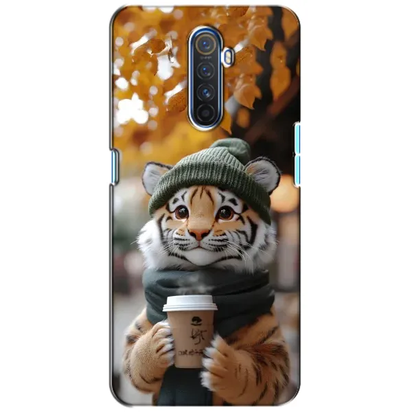 Чехол с рисунком «Тигр с кофе» для Realme X2 Pro Чехол с рисунком «Тигр с кофе» для Realme X2 Pro