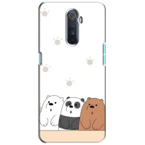 Чохли з зображенням різних тварин на Realme X2 Pro (Здивовані ведмедики)