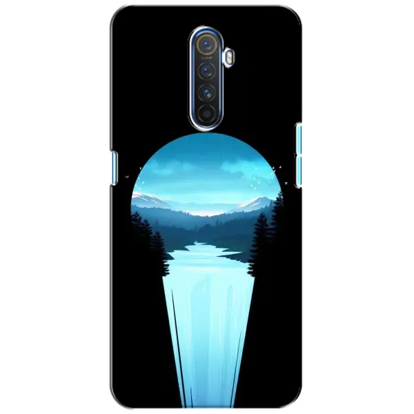 Чехол с рисунком «Синий Водопад» для Realme X2 Pro Чехол с рисунком «Синий Водопад» для Realme X2 Pro