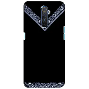 Силиконовый Чехол на Realme X2 Pro (Воротник вышиванки)