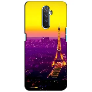Чехол с Эйфелевой башней на Realme X2 Pro (Яркая башня)