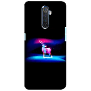 Силіконовий бампер з картинкою звірів для Realme X2 Pro (Яскравий олень)