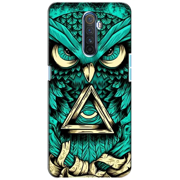 Чехол с рисунком «Зеленая сова» для Realme X2 Pro Чехол с рисунком «Зеленая сова» для Realme X2 Pro