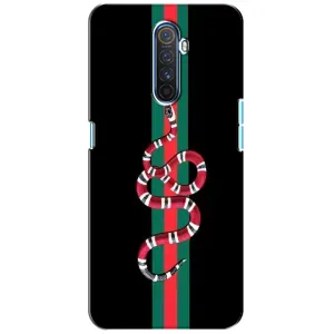 Чехлы Бренд GUCCI для Realme X2 Pro (Змей Гуччи)