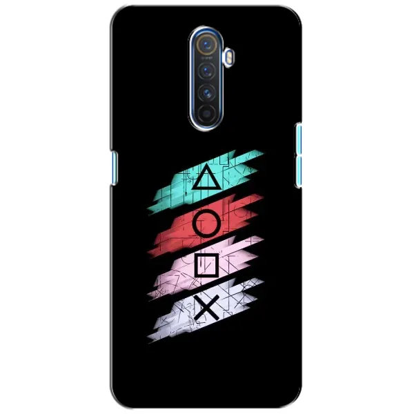 Чехол с рисунком «Значки Sony» для Realme X2 Pro