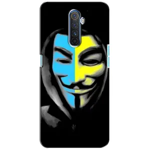 Чехол с Украинской символикой на Реалми Х2 Про (Анонимус патриот)