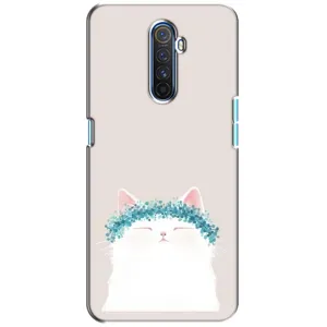 Чехол на тематику: Коты для Realme X2 Pro (Белый котик)