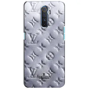 Текстурный Чехол Louis Vuitton для Реалми Х2 Про (Белый ЛВ)