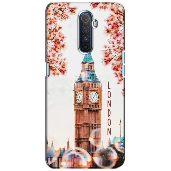 Чехол с рисунком «Часы Лондон» для Realme X2 Pro Чехол с рисунком «Часы Лондон» для Realme X2 Pro