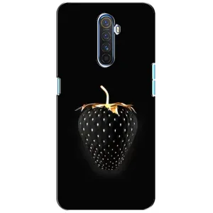 Чохол з зображенням смачної їжі для Realme X2 Pro (Чорна полуниця)
