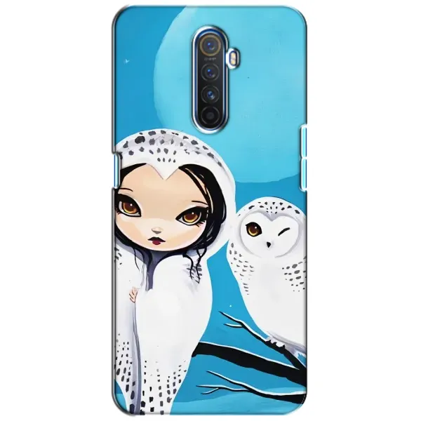 Чехол с рисунком «Девочка Сова» для Realme X2 Pro Чехол с рисунком «Девочка Сова» для Realme X2 Pro