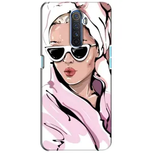 Чехол с картинкой Модные Девчонки Realme X2 Pro (Девушка в халате)