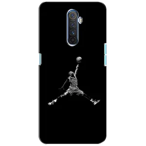 Силиконовый Чехол Nike Air Jordan на Реалми Х2 Про (Джордан)