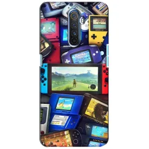 Чехол с рисунком «Джойстики» для Realme X2 Pro