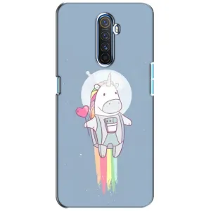 Чехол Unicorn на Realme X2 Pro (Единорог космонавт)