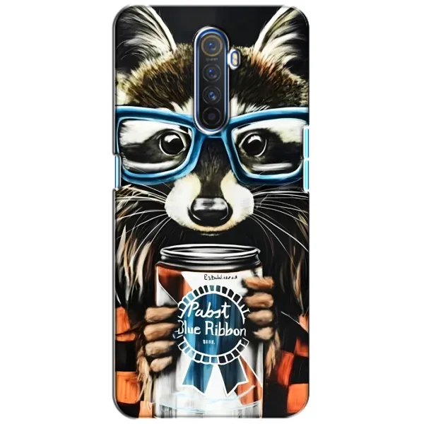 Чехол с рисунком «Енот в очках» для Realme X2 Pro Чехол с рисунком «Енот в очках» для Realme X2 Pro