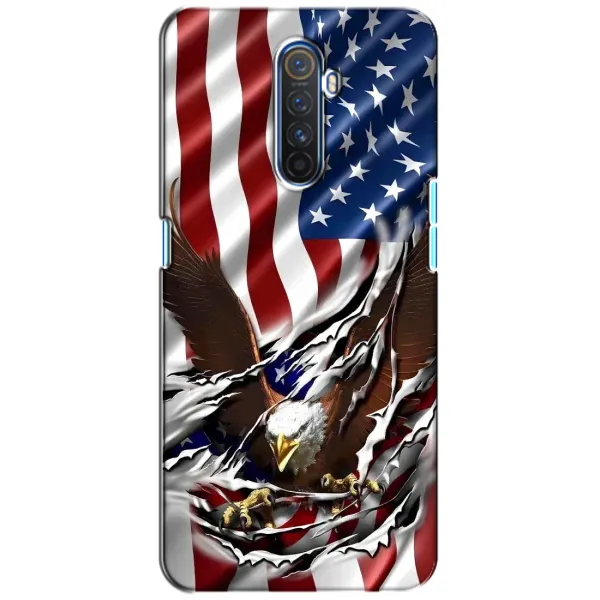 Чехол с рисунком «Флаг USA» для Realme X2 Pro Чехол с рисунком «Флаг USA» для Realme X2 Pro