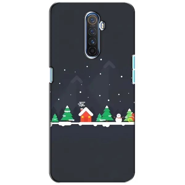 Чехол с рисунком «Город зимний» для Realme X2 Pro Чехол с рисунком «Город зимний» для Realme X2 Pro