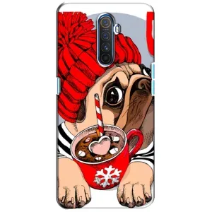 Бампер для Realme X2 Pro з картинкою "Песики" (Сумний собака)