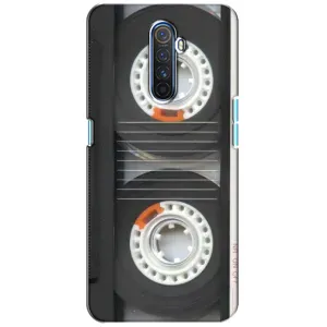 Чохол з Прикольним Принтом на Realme X2 Pro (Касета магнітофону)