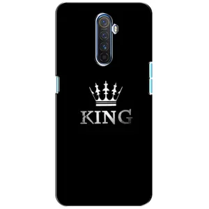 Чехол (Корона на чёрном фоне) для Реалми Х2 Про (KING)