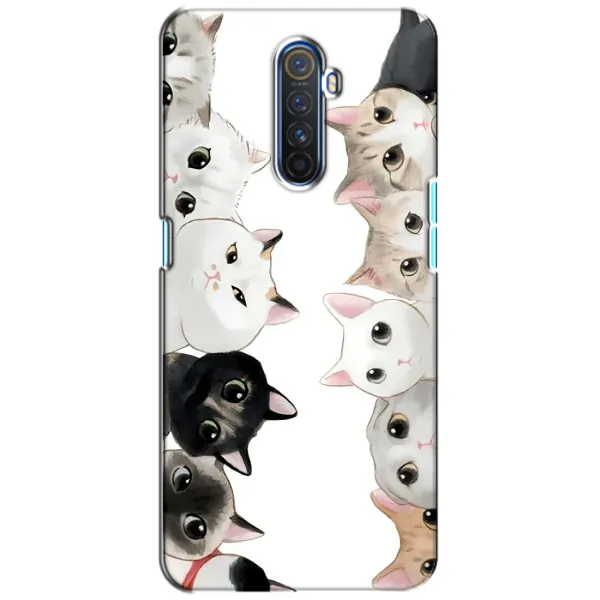 Чехол с рисунком «Коты» для Realme X2 Pro