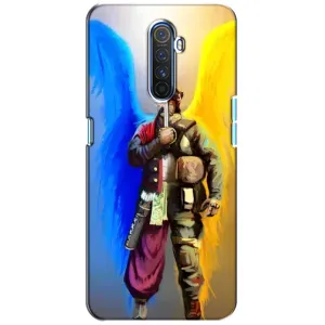 Чохол з картинкою (Патріотичний КОЗАК) на Realme X2 Pro (КОЗАК з крилами)