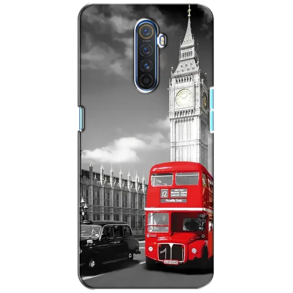 Чехол с рисунком «Красный автобус» для Realme X2 Pro Чехол с рисунком «Красный автобус» для Realme X2 Pro