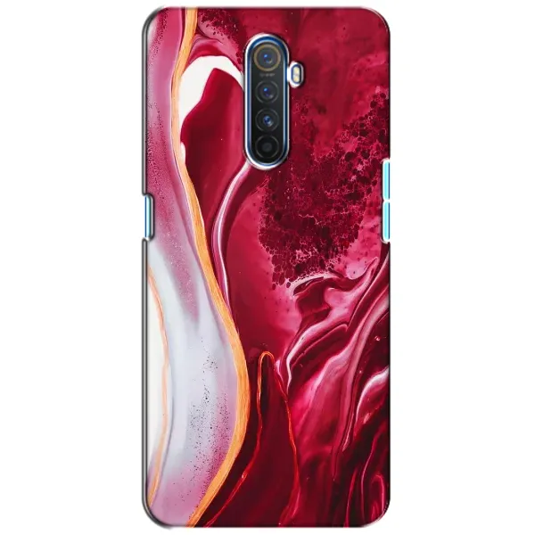 Чехол с рисунком «Красный мрамор» для Realme X2 Pro Чехол с рисунком «Красный мрамор» для Realme X2 Pro