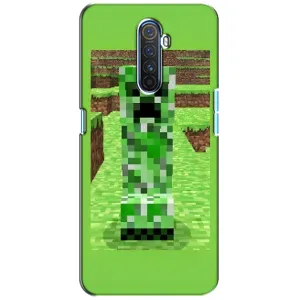 Чохли для Realme X2 Pro (Персонажі МайнКрафт) (Кріпер 2)