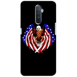 Чохол Прапор USA для Realme X2 Pro (Крила США)