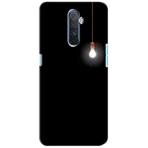 Чохол з картинками на чорному фоні для Realme X2 Pro (Лампочка)