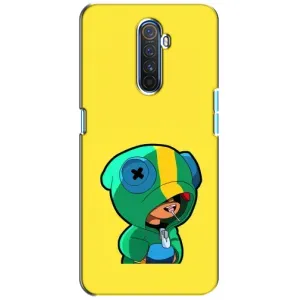 Чехол ЛЕОН (Бравл Старс) для Realme X2 Pro (Леон (LEON))