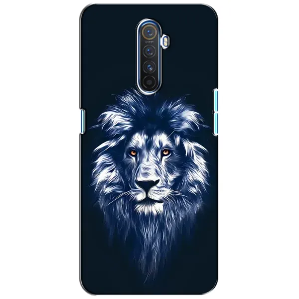 Чехол с рисунком «Лев - синий» для Realme X2 Pro Чехол с рисунком «Лев - синий» для Realme X2 Pro