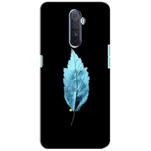 Чохол з картинками на чорному фоні для Realme X2 Pro (Листя)