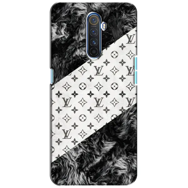 Чехол с рисунком «LV на белом» для Realme X2 Pro