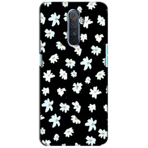 Чехол с ромашками на Realme X2 Pro (Маленькие ромашки)