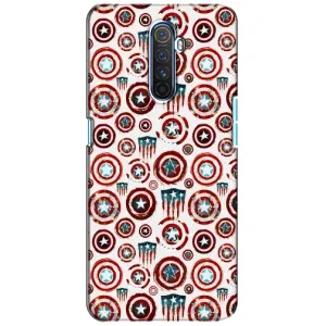 Чохол с Щітом Капітана Америки на Realme X2 Pro (Марвел щити)