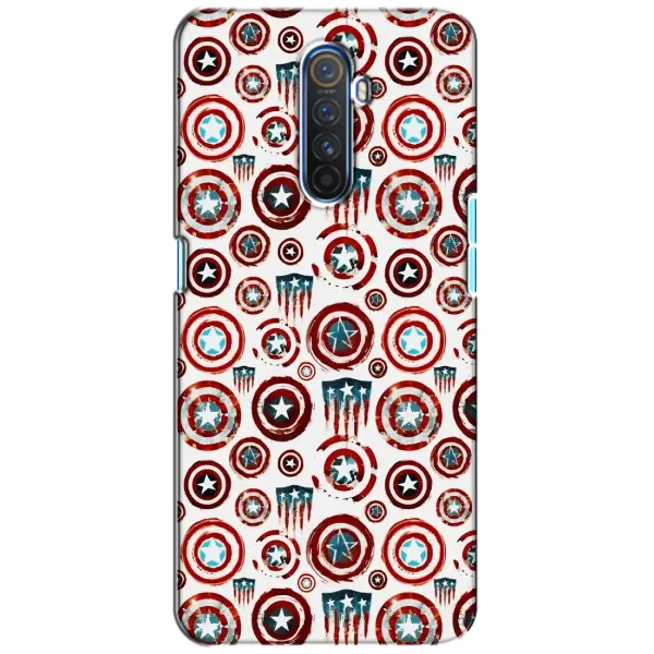 Чехол с рисунком «Марвел щиты» для Realme X2 Pro Чехол с рисунком «Марвел щиты» для Realme X2 Pro