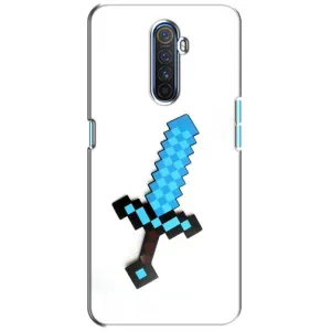 Чохли для Realme X2 Pro (Персонажі МайнКрафт) (Меч)