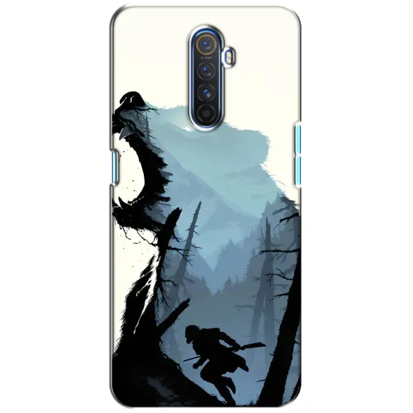 Чехол с рисунком «Медведь и лес» для Realme X2 Pro