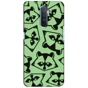 Силіконовий Чохол з Энотами на Realme X2 Pro (Мордочки Єнота)