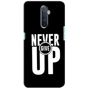 Силиконовый Чехол на Realme X2 Pro с картинкой Nike (Never Give UP)