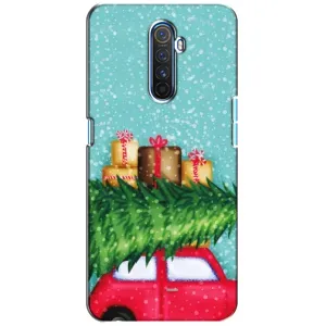 Чехол Новогодняя Елка на Realme X2 Pro (Новогодние подарки)