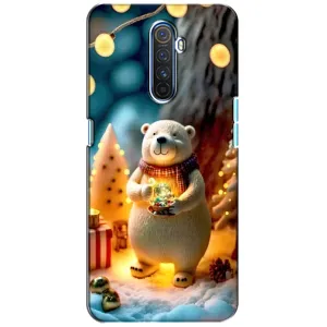 Чехлы на Новый Год Realme X2 Pro (Новогодний ведмеженок)
