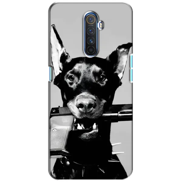 Чехол с рисунком «Опасный доберман» для Realme X2 Pro Чехол с рисунком «Опасный доберман» для Realme X2 Pro